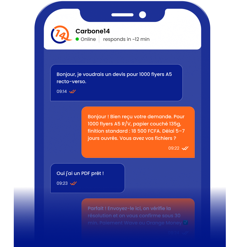 WhatsApp Business Chat