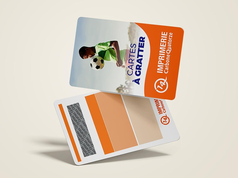Carte à gratter